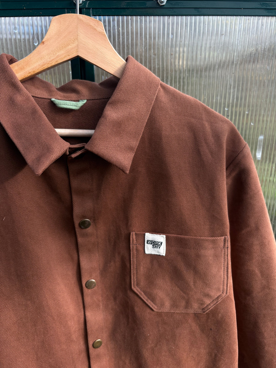 Sanded Twill Jacket - Tobacco