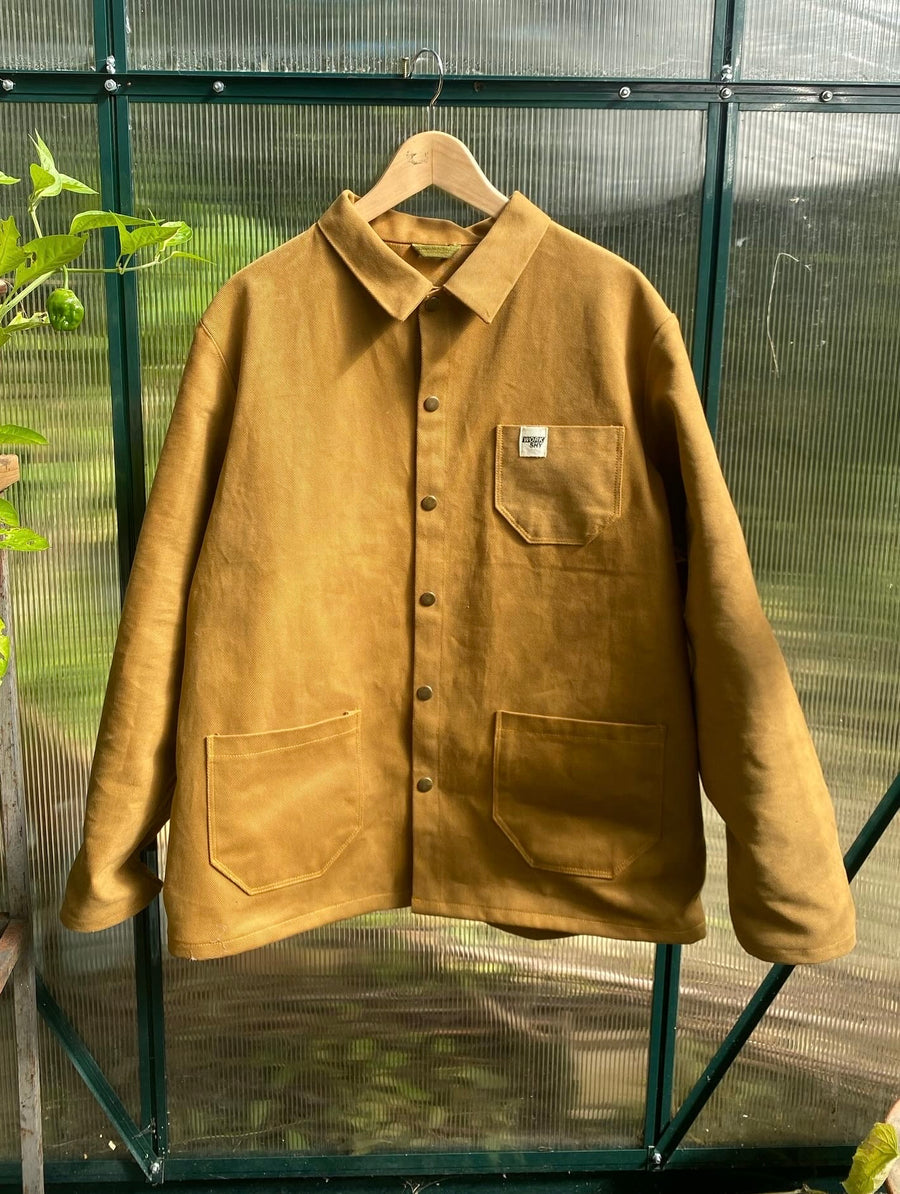 Sanded Twill Jacket - Tan