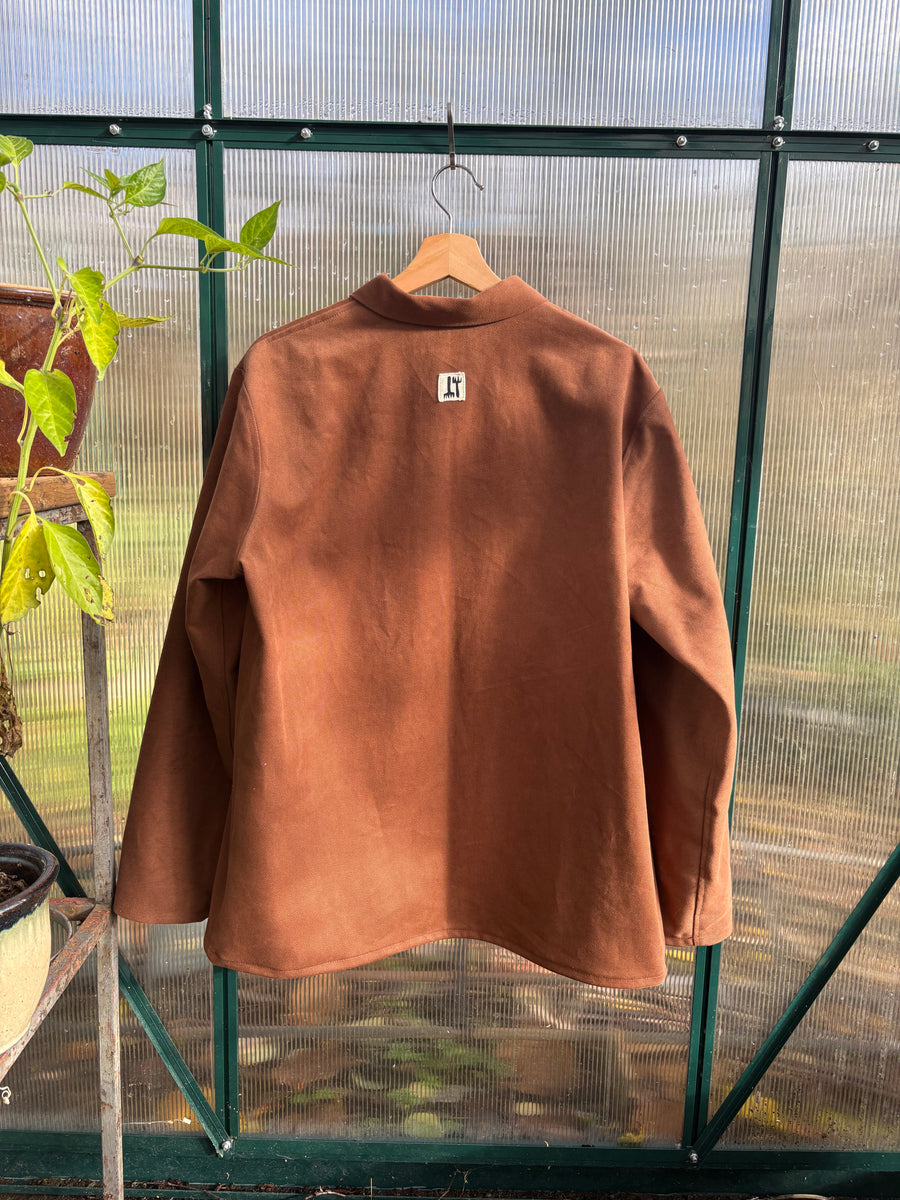 Sanded Twill Jacket - Tobacco